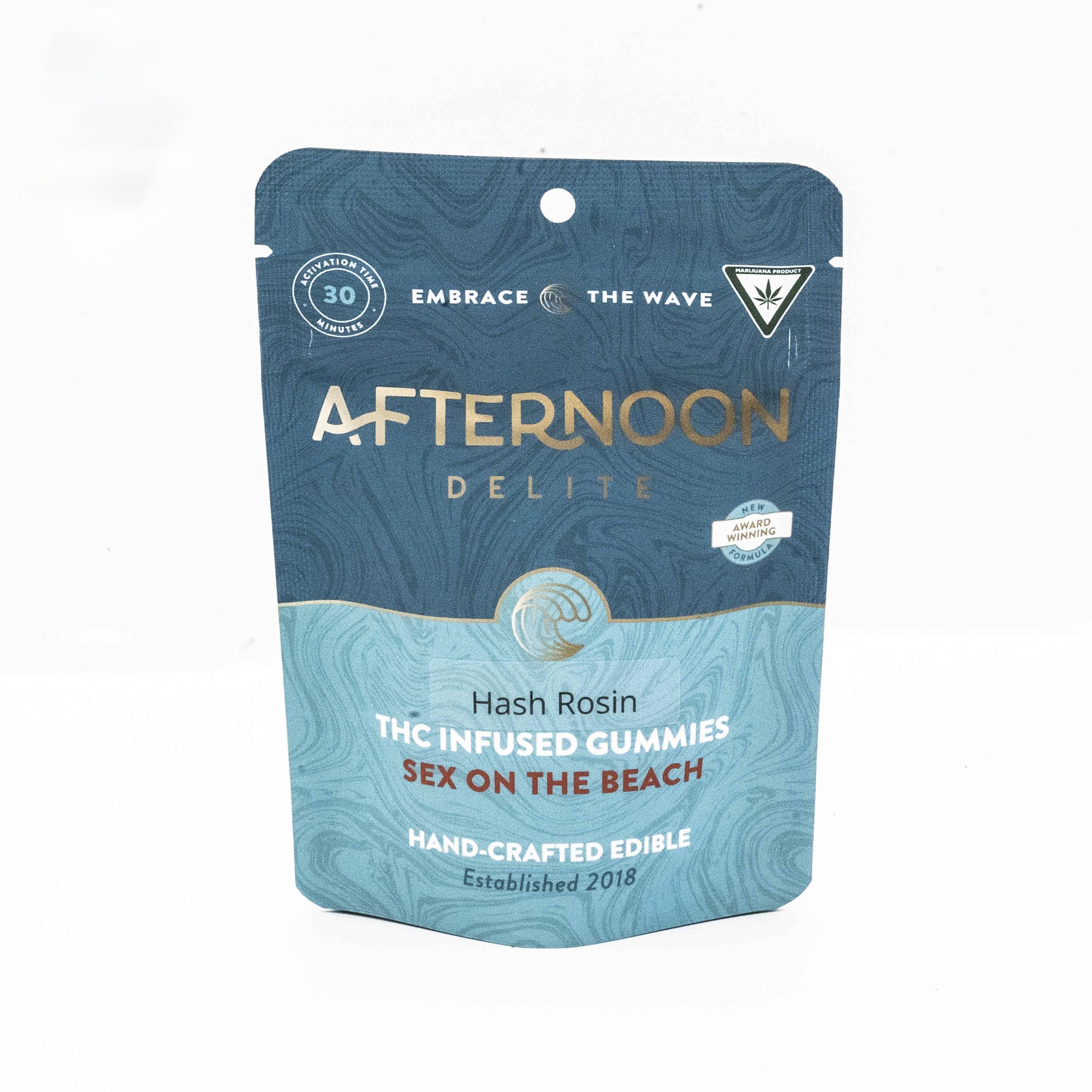 Beach Hash Rosin Crunch Gummies