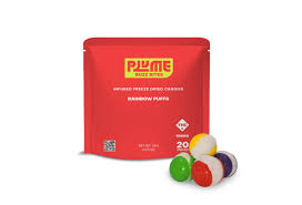 BUZZ BITES INFUSED FREEZE DRIED CANDIES RAINBOW PUFFS (H) [20PK] 115MG