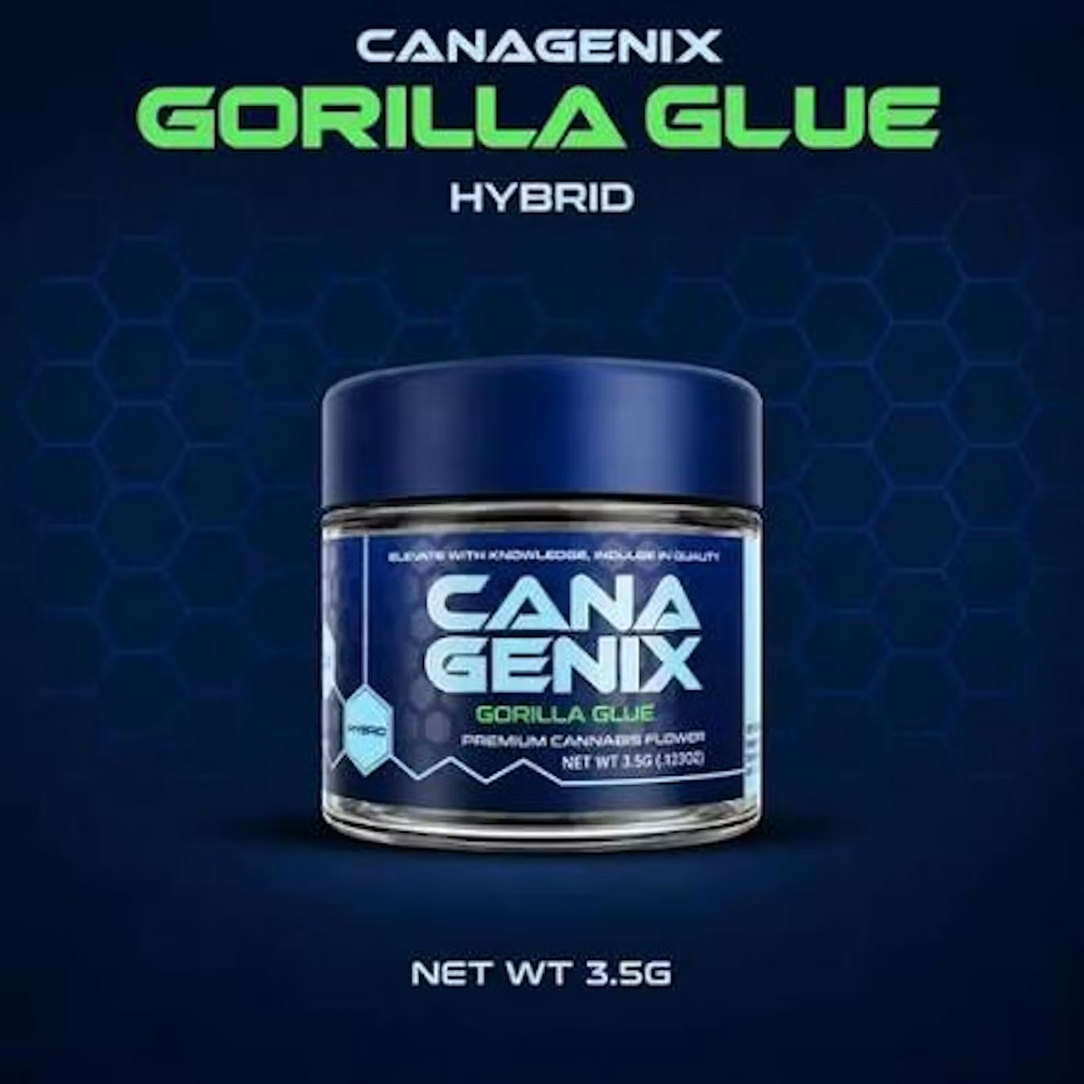 CanaGenix | Flower | Gorilla Glue | 3.5g | Hybrid | THC 28%