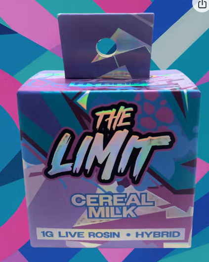 The Limit | Cereal Milk | Hash Rosin Concentrate | 1g | Hybrid