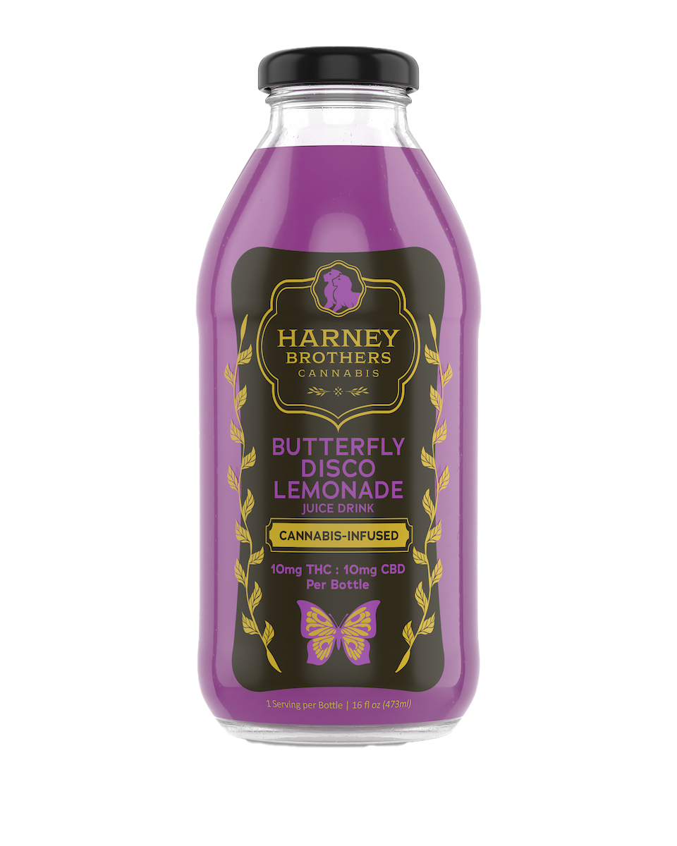 Butterfly Disco Lemonade Bottle | THC | Harney Brothers