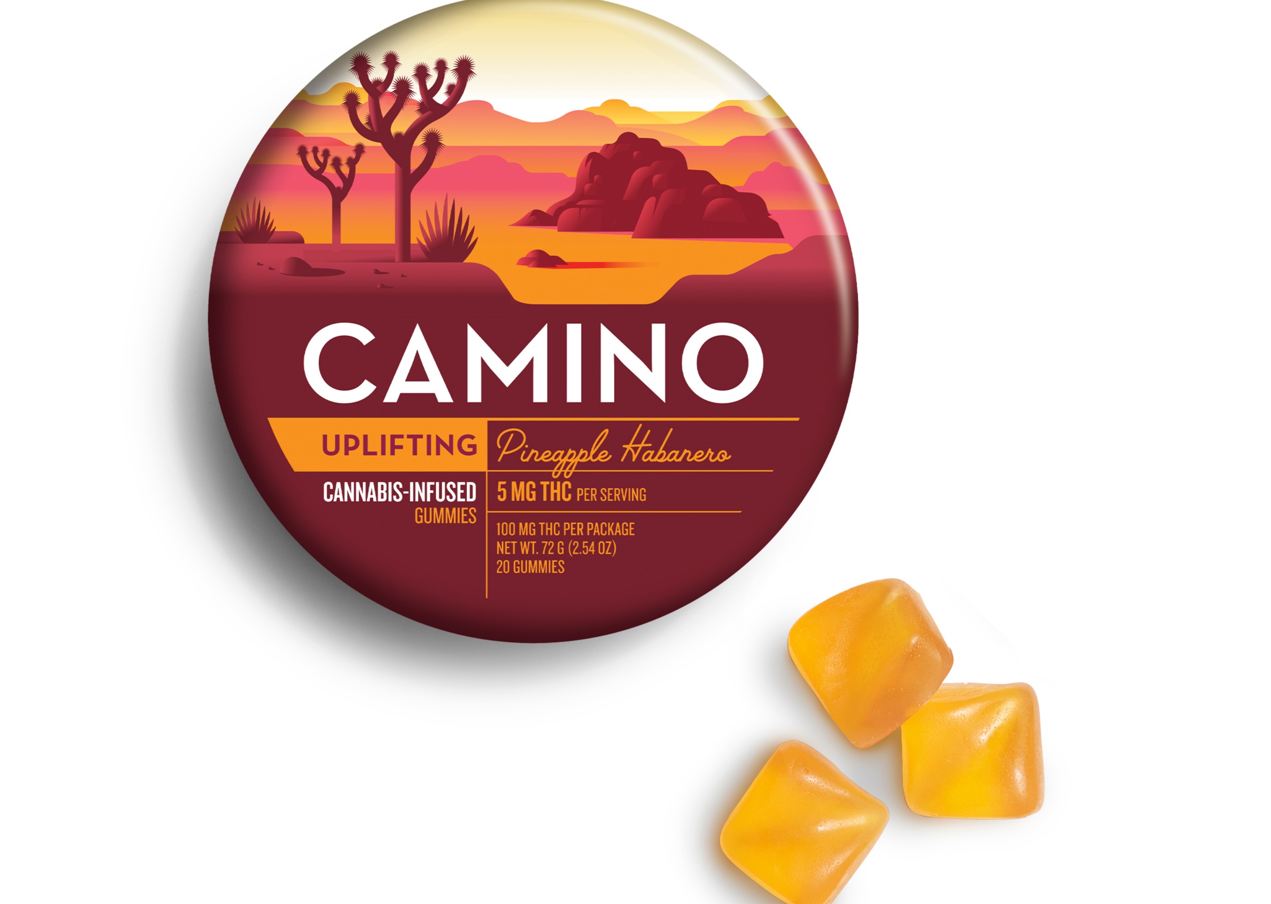 GUMMIES - PINEAPPLE HABANERO - 100MG