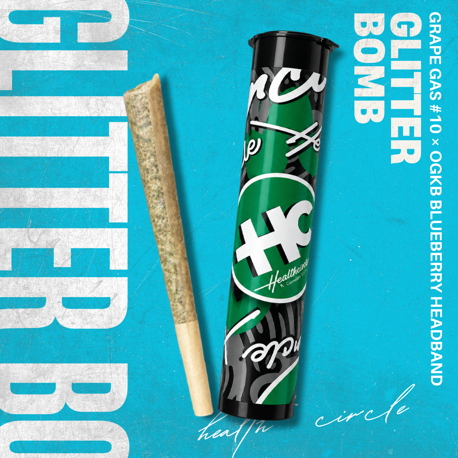 1g Pre-Roll | Glitter Bomb | Health Circle