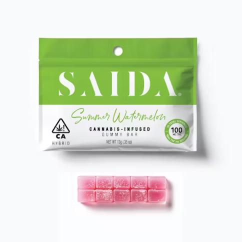 Summer Watermelon 100mg Gummy Bar