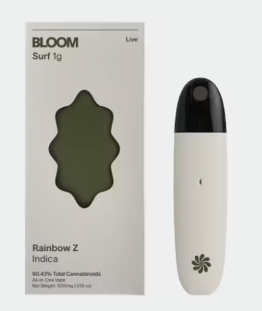 Bloom Live Surf | Rainbow Z | 1g AIO | Indica