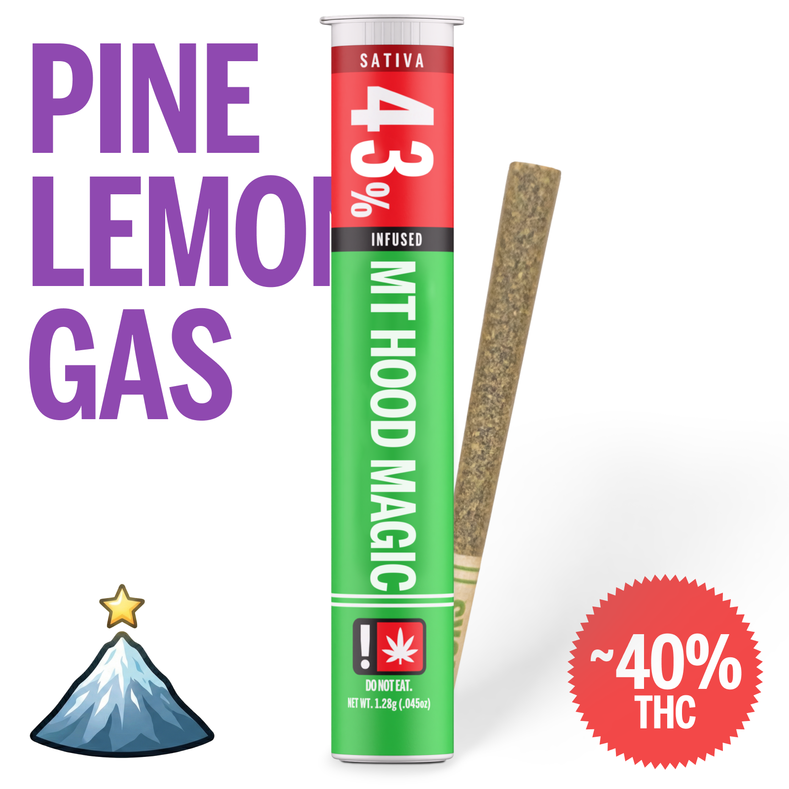 Hood Magic Sativa Infused Preroll