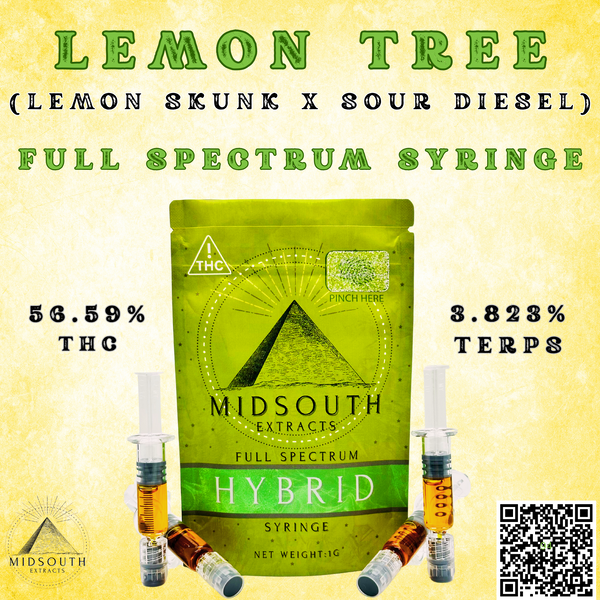 MidSouth Extracts | 1g | Lemon Tree | FSO Syringe
