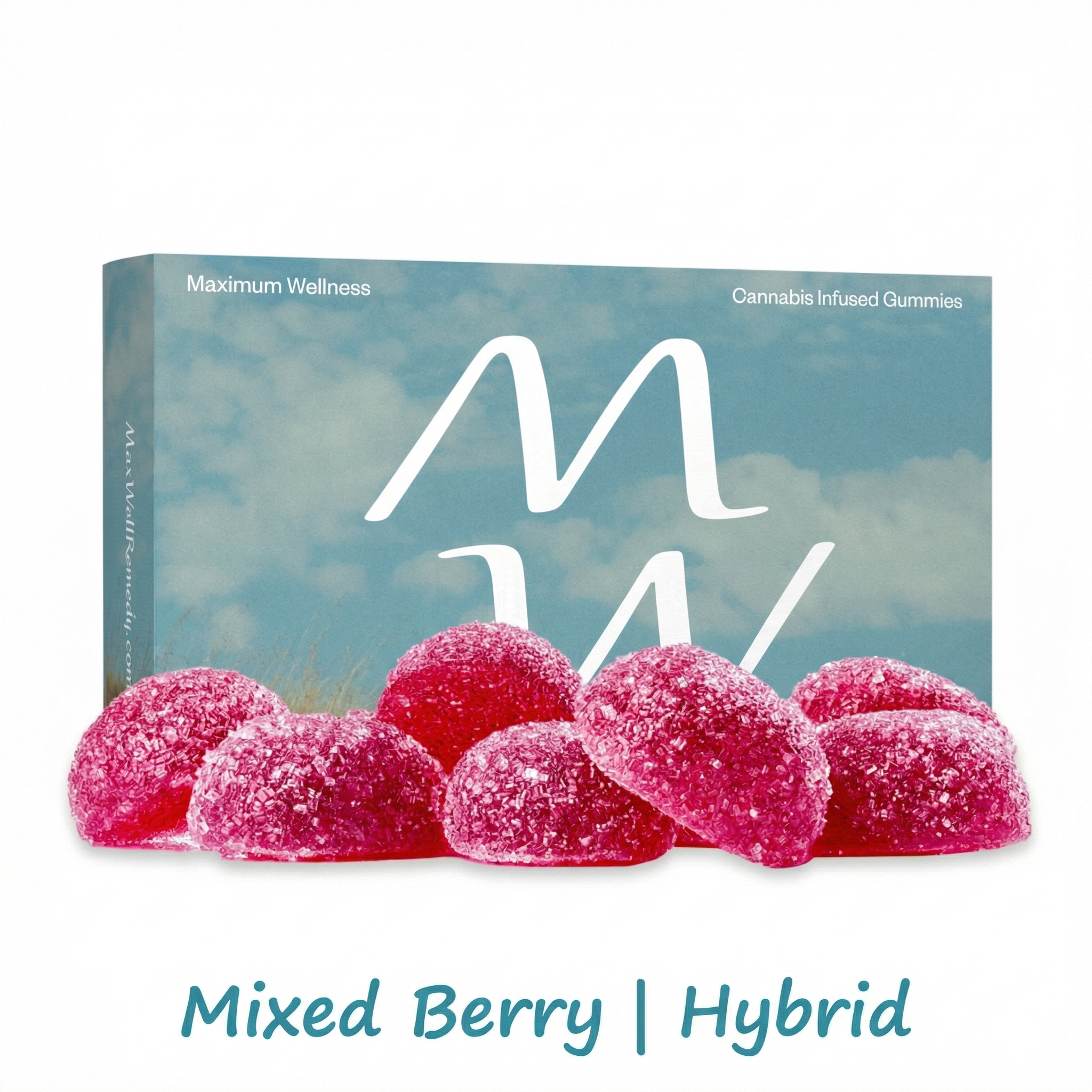 Mixed Berry Hybrid Gummies 139.2mg