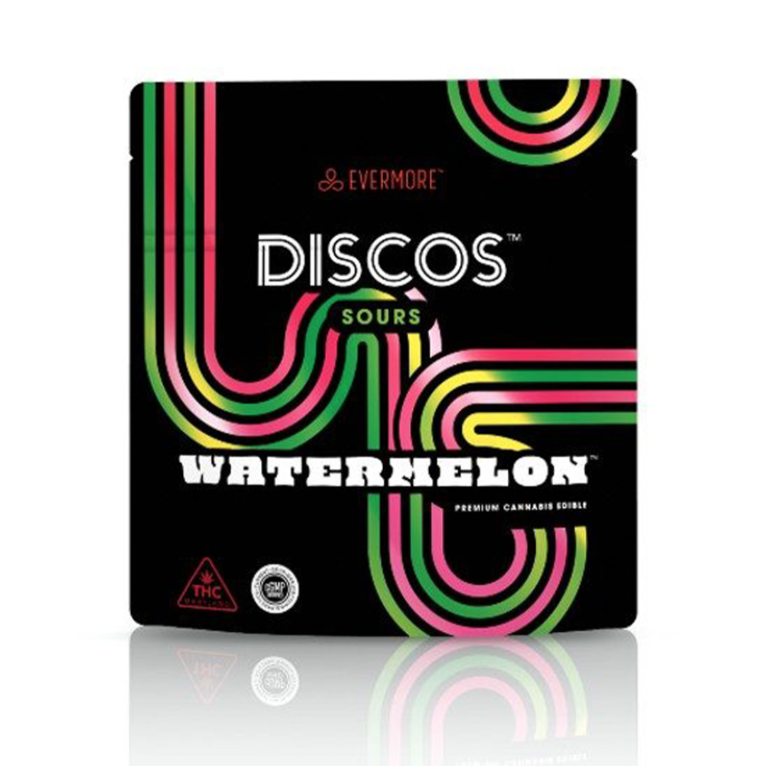 Evermore Discos (100mg) 10ct Sour Watermelon