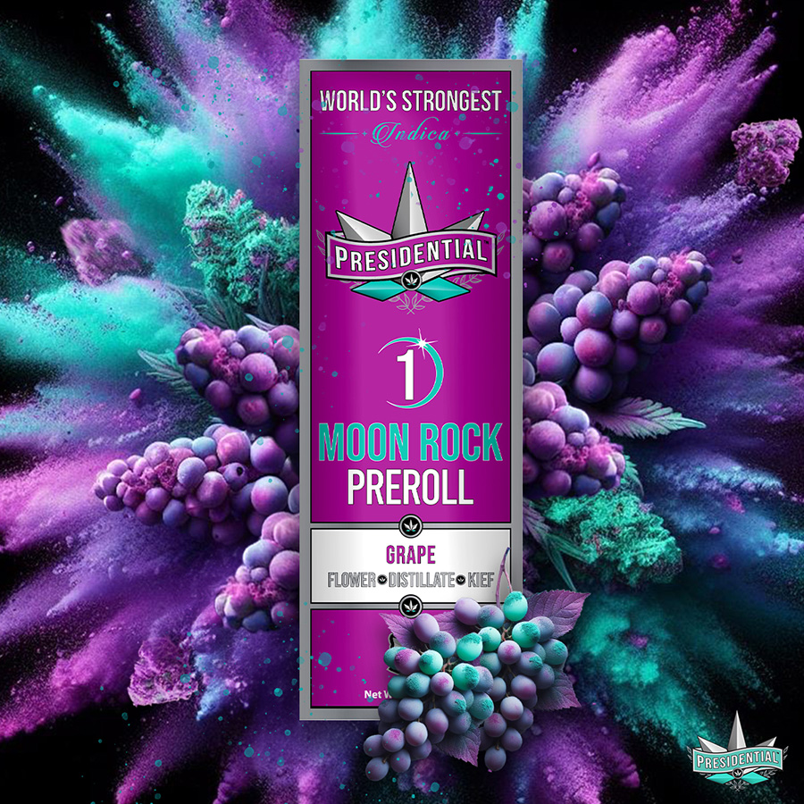 Moon Rock Preroll Grape