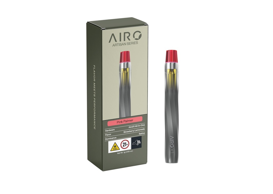 AiroX - Pink Palmer Artisan Series Solventless Disposable Vape - 1g