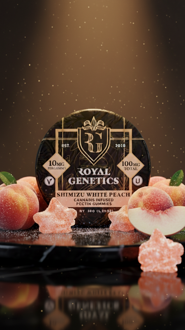 Shimizu White Peach Gummies 10-pack | 100mg