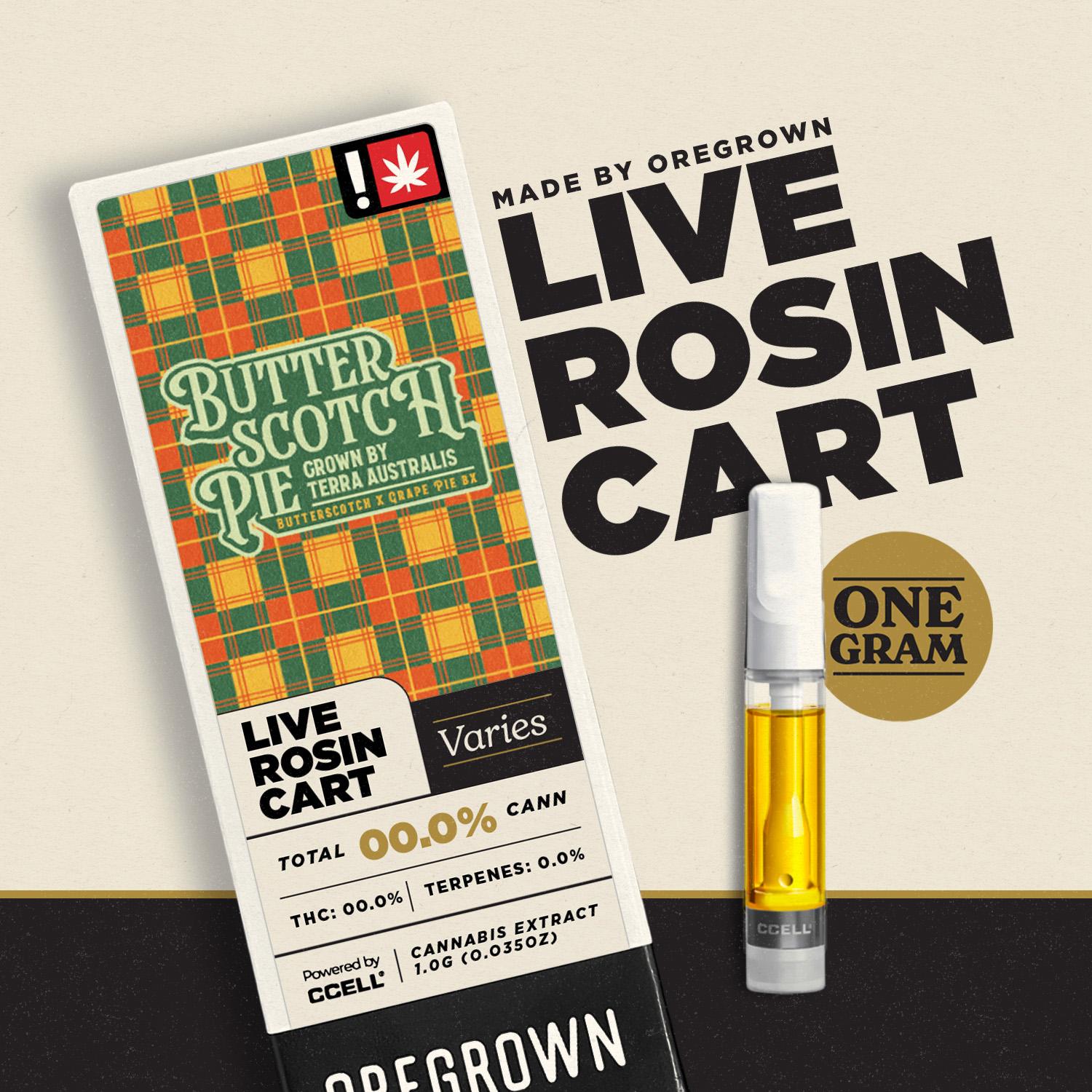 Butterscotch Pie | Live Rosin 510 | 1g