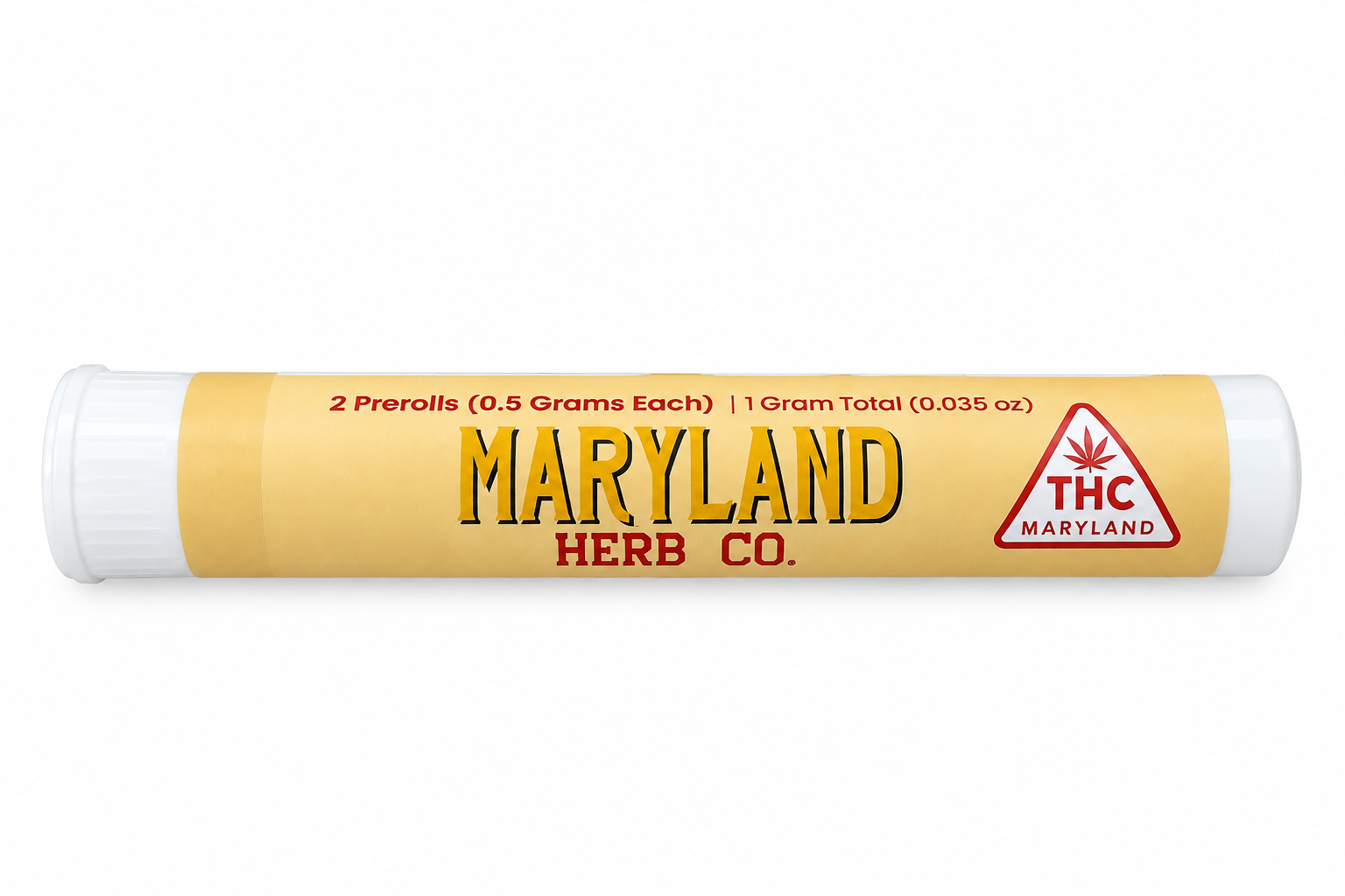 Maryland Herb Co. Pre-rolls (2 x 0.5g) Dante's Inferno