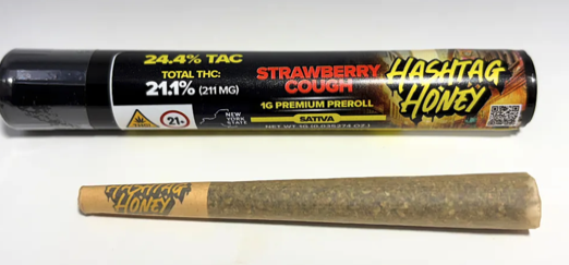 Hashtag Strawberry Cough 1g Preroll Flower