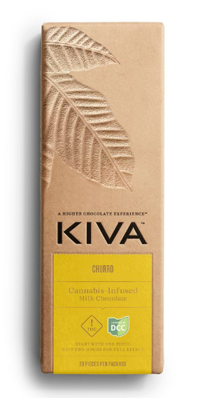 KIVA | Churro Milk Chocolate Bar 20pcs | 100mg