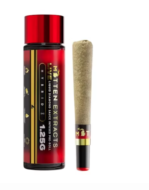 Mitten Extracts Live Sauce Infused Pre-Roll - Z