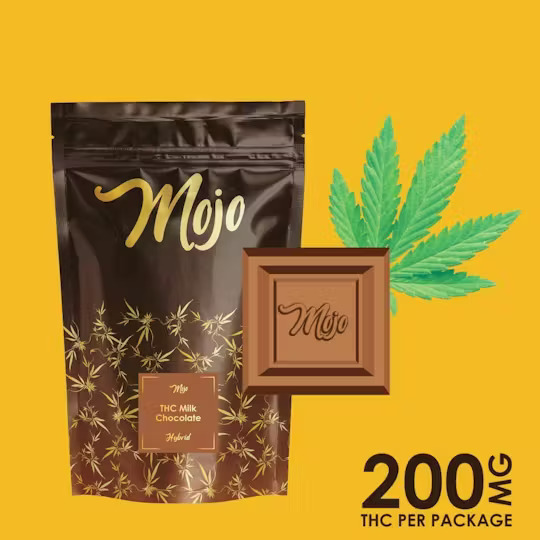 Mojo Dark Chocolate Edible 200mg