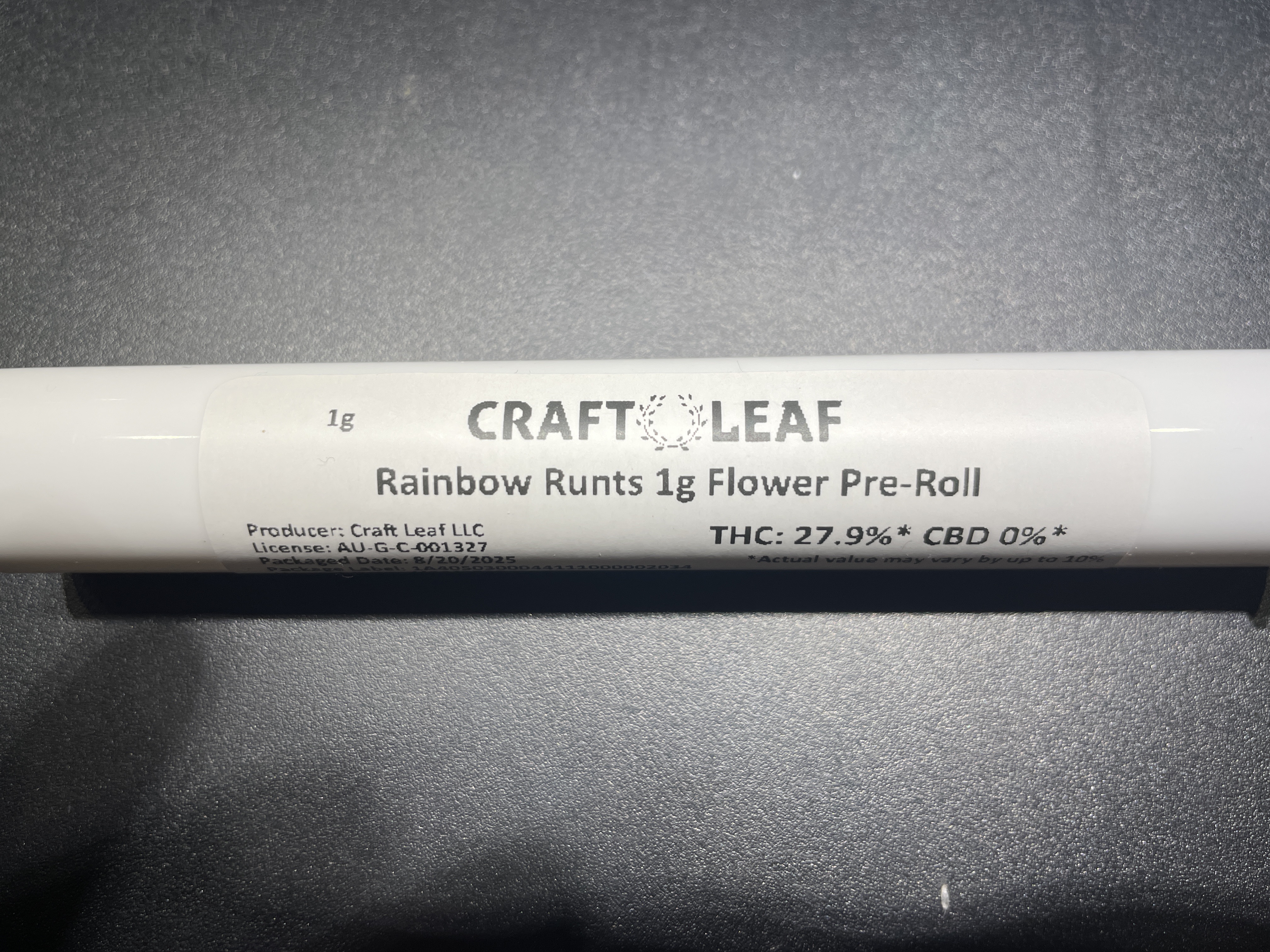 Rainbow Runts 1g Full Flower Preroll 5pk