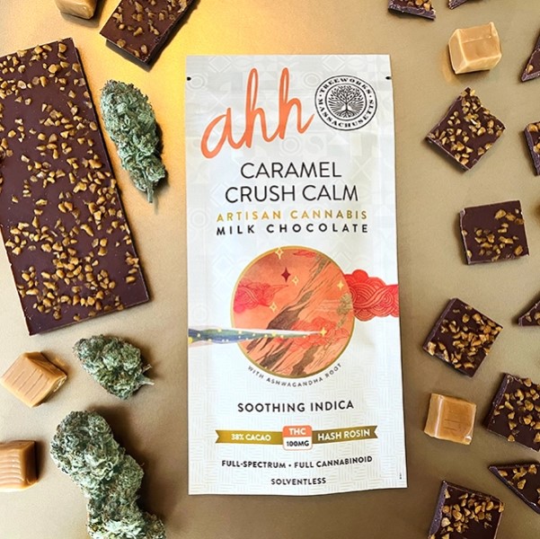 Caramel Crush Calm | Hash Rosin Milk Chocolate | 20pk | 100mg