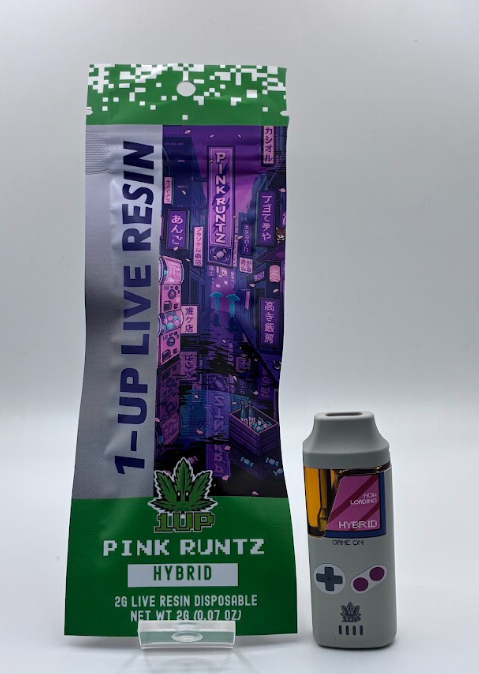 Disposable | Resin | Pink Runtz | 2g | 1UP