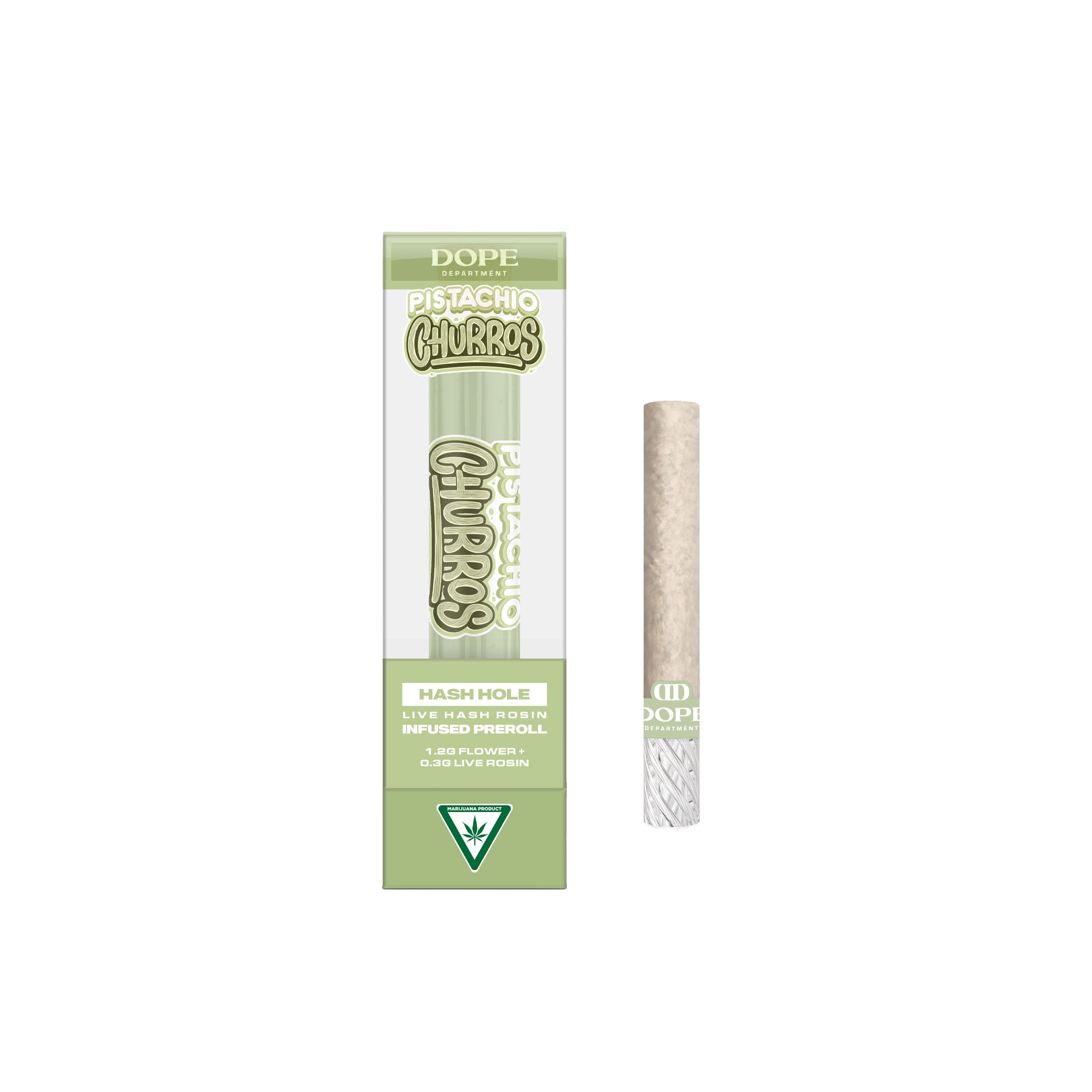 Dope Department Churro Hash Holes | Pistachio
