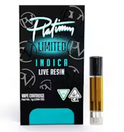 Platinum Vape Live Resin Hippie Crasher Cart