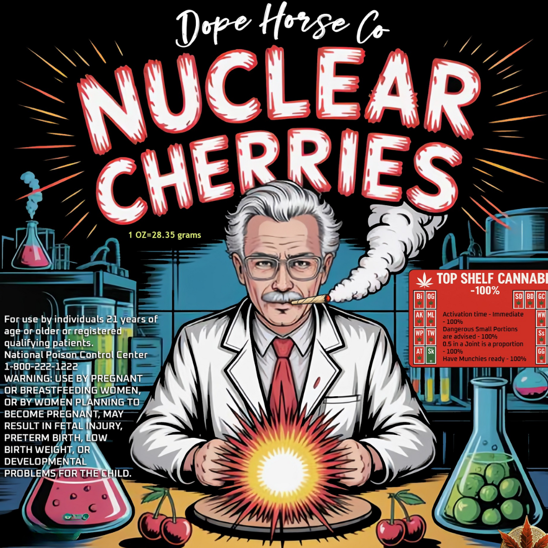 Dope Horse Co - Prepack 28G Jar - Nuclear Cherries