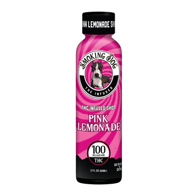 THC Shot - 2 fl oz - 100 MG - Pink Lemonade
