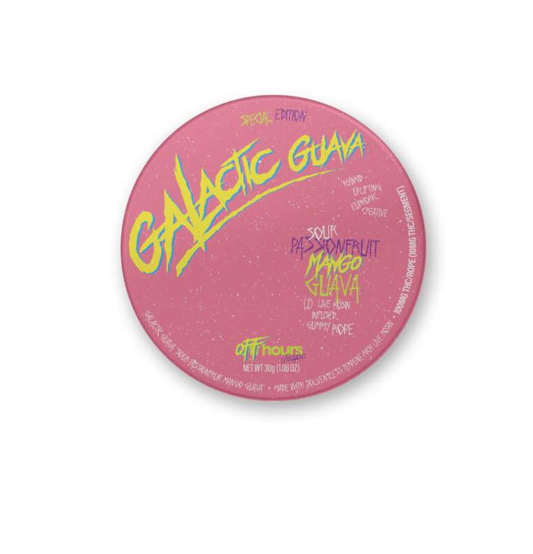 Off Hours | Passion Fruit Mango Guava | Live Rosin Gummy Rope