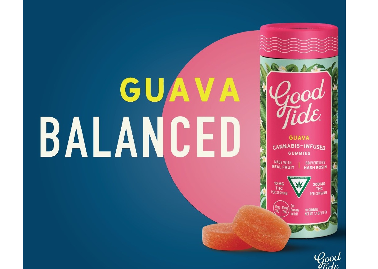 Good Tide - Gummies - 200mg Hash Rosin - Guava - Balanced