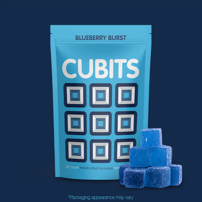 Blueberry Burst | Cubits | Gummies (2 Pack)