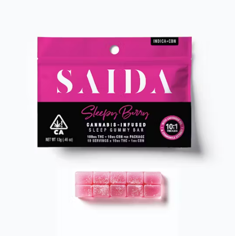 Sleepy Berry 100mg Gummy Bar