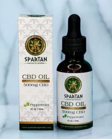 Spartan HempWorks Full Spectrum CBD Oil w/ Peppermint