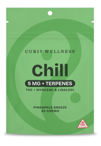Curio - Chill Pineapple Breeze plus Terpenes - 100mg