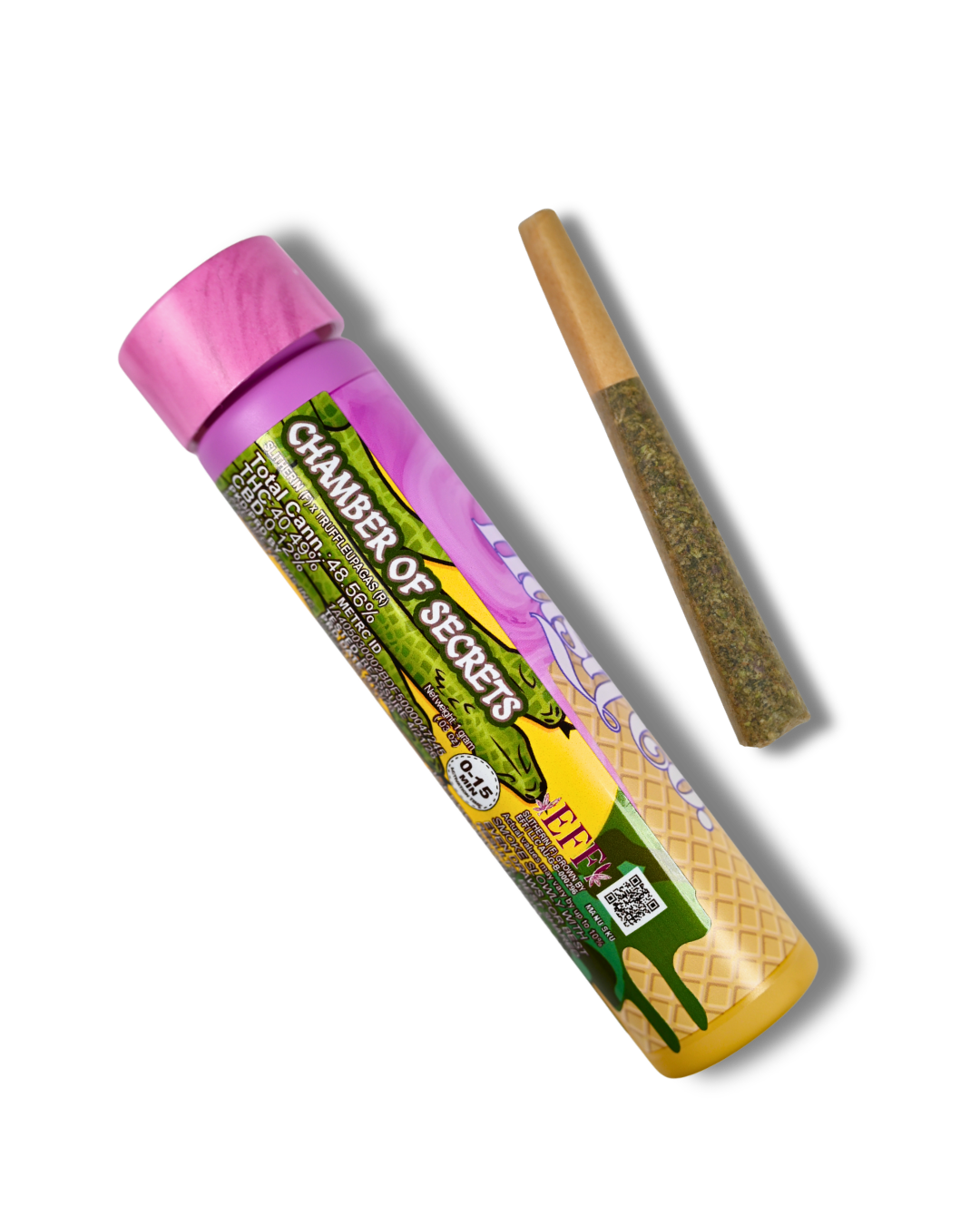 CHAMBER OF SECRETS | HYBRID | ROSIN INFUSED PRE-ROLL | 1G | REC