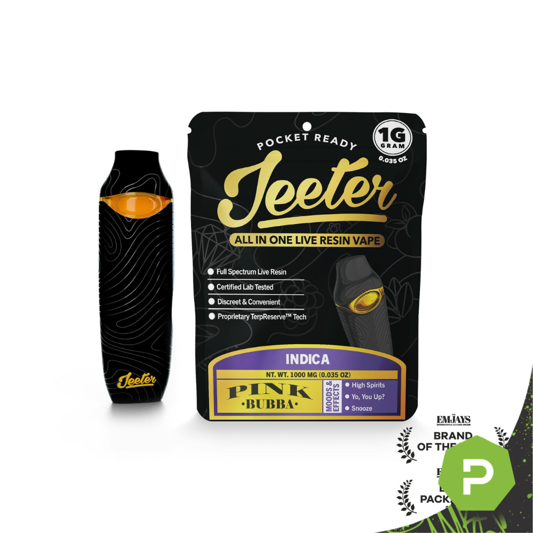 Jeeter | 1g Live Resin Disposable | Pink Bubba