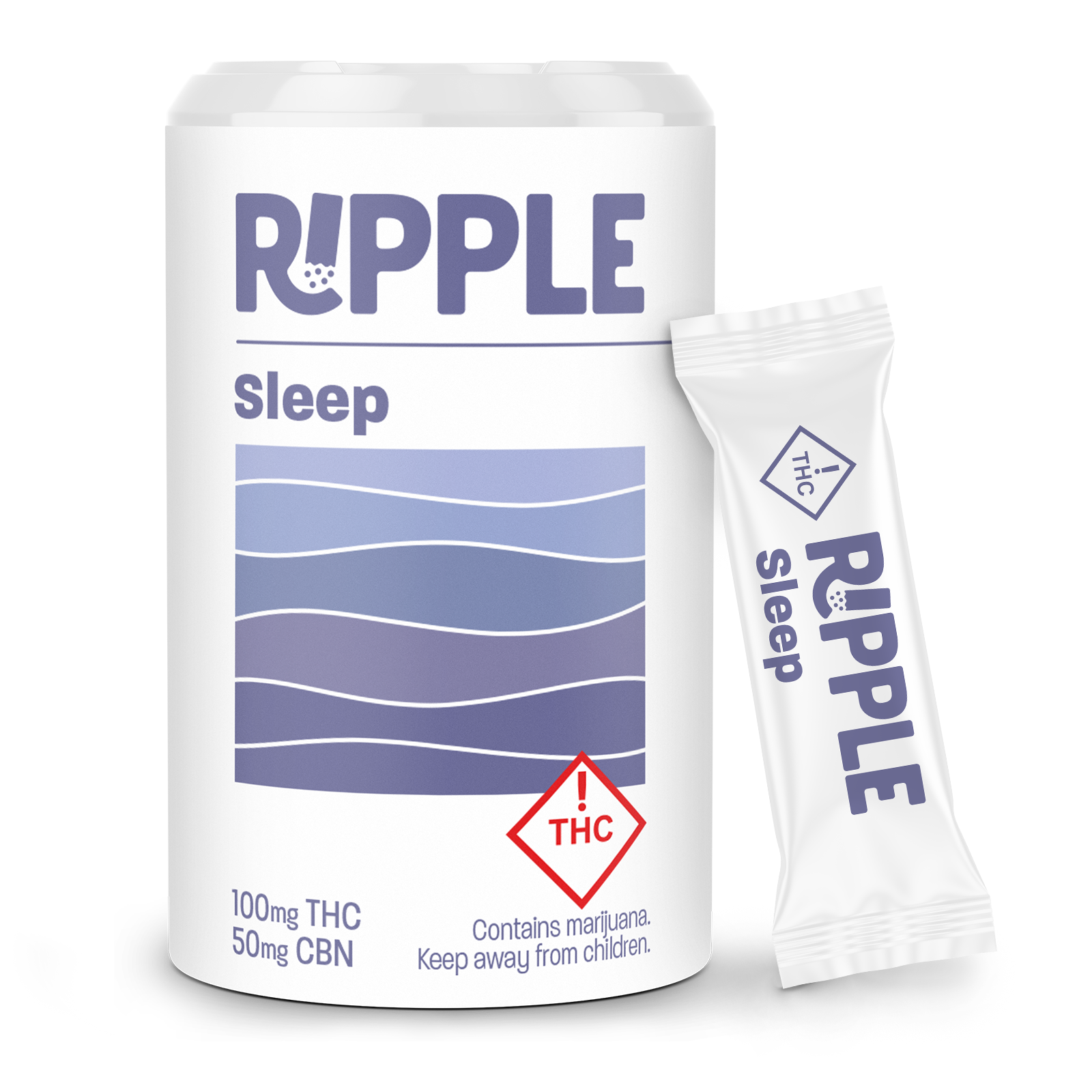 Distillate Powder - CBN - 2:1:1 Sleep - 100mgTHC/50mgCBD/50mgCBN