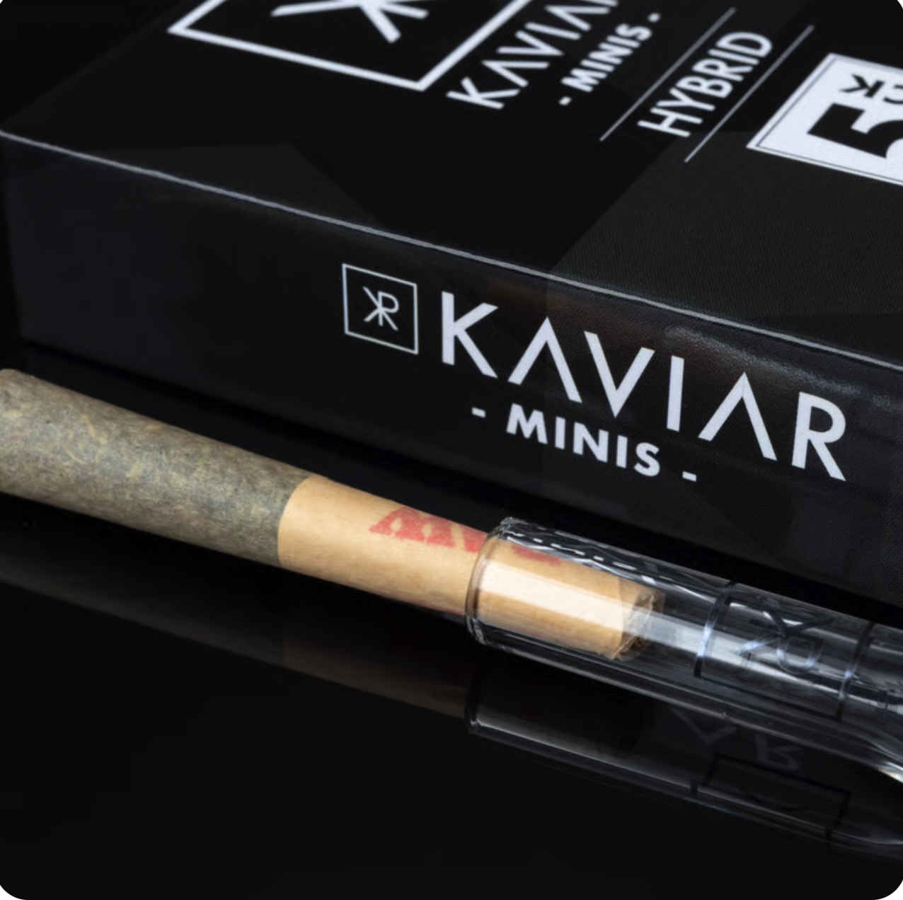 Kaviar Mini's Indica 5pk Infused Prerolls