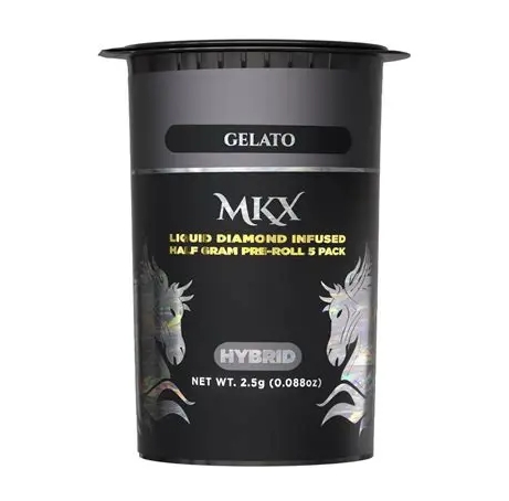 MKX 5-Pack Liquid Diamond Preroll - Gelato