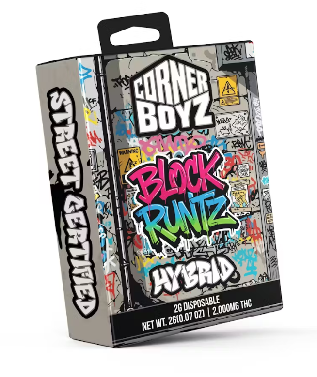 Corner Boyz 2g Disposable - Block Runtz