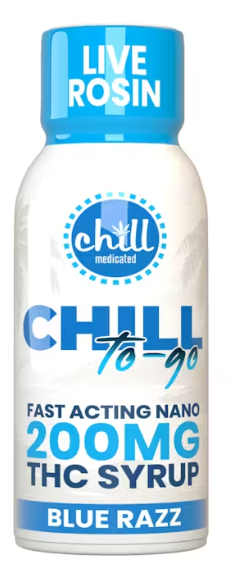 Chill To Go - Blue Razz - 200mg Live Rosin Syrup