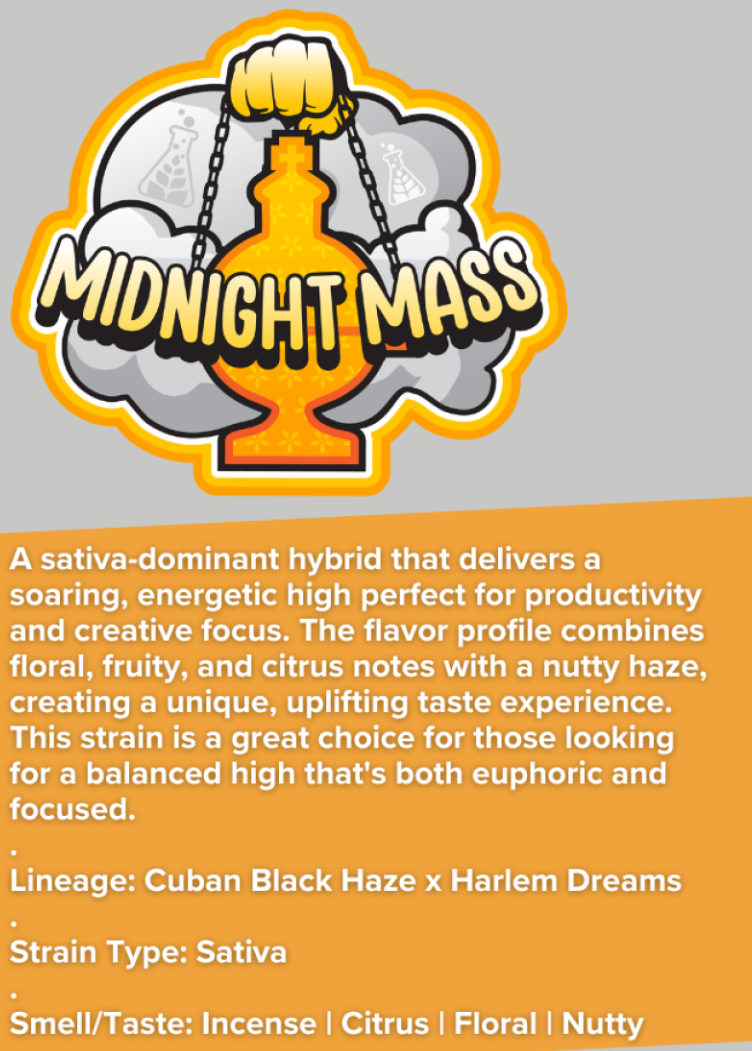 Midnight Mass | 5 Pre-Rolls | .5g