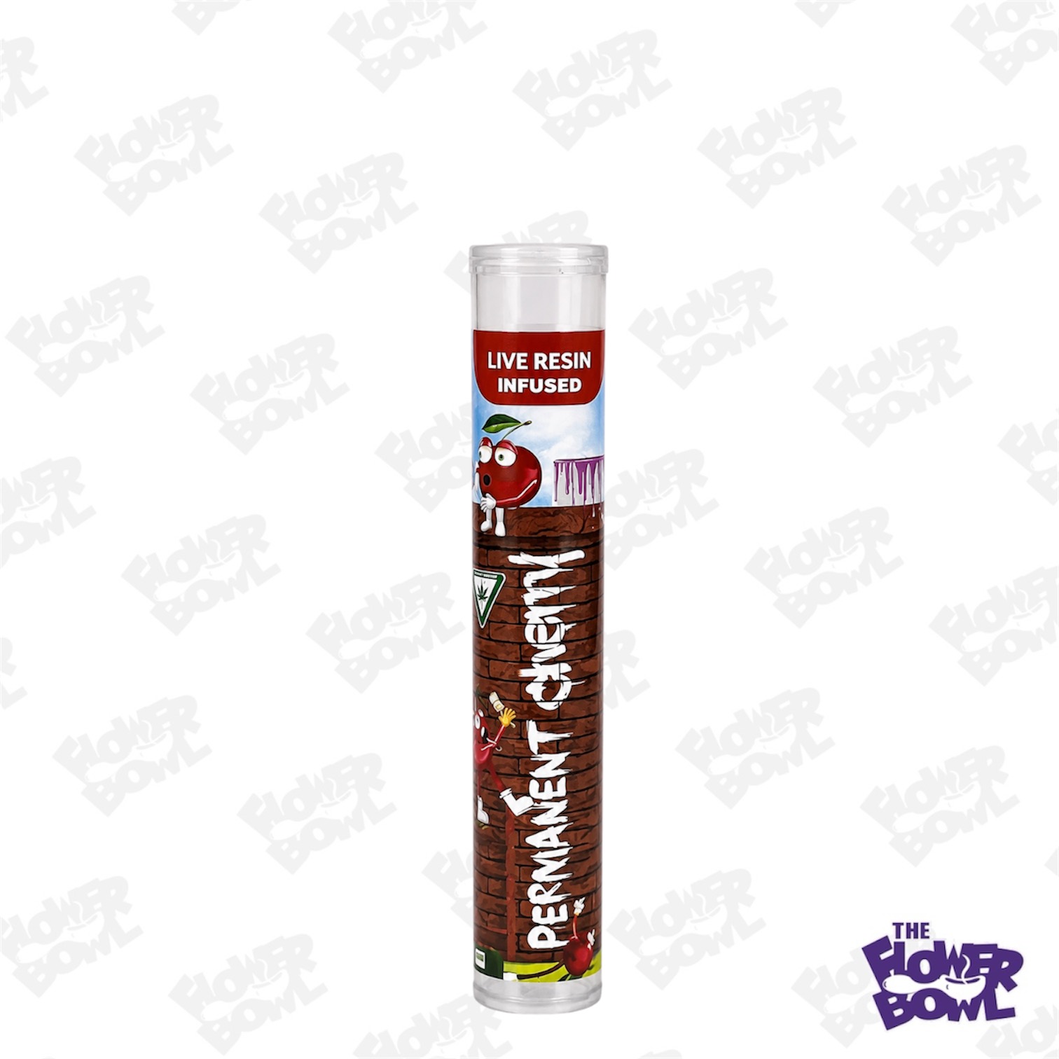 Xotic Brandz: Permanent Cherry 1.2G Live Resin Infused Preroll