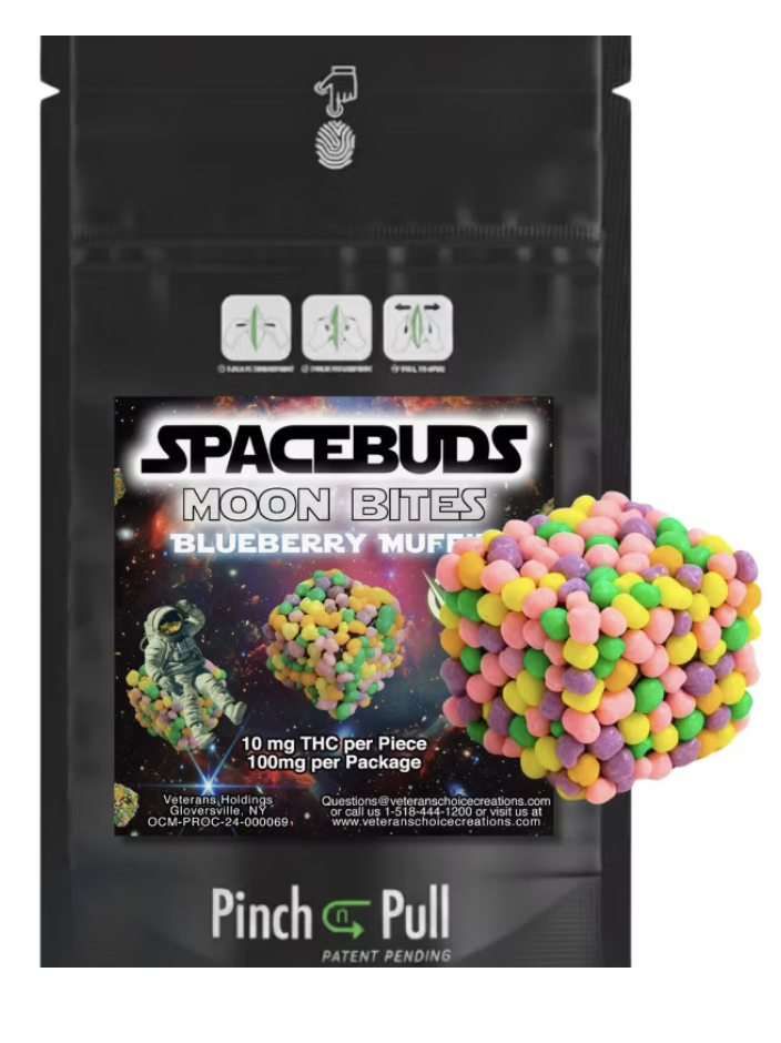100mg Moon Bites | Blueberry Muffin
