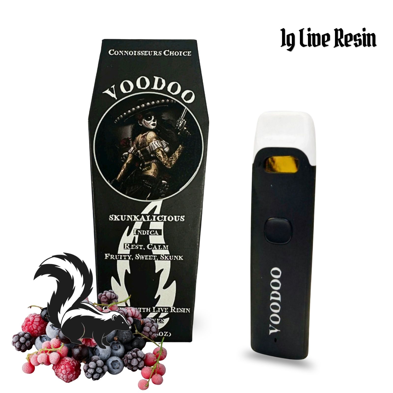 Skunkalicious Live Resin Disposable