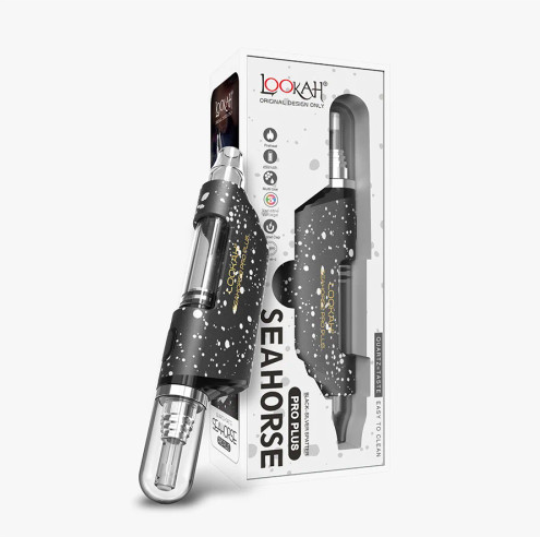 LOOKAH Sea Horse Plus: Black White Spatter