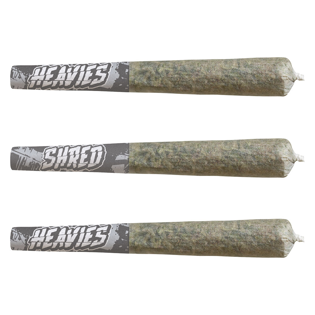 SHRED - Bubba Melon Heavies Diamond & Disty Infused Pre-Roll - Indica - 3x0.5g