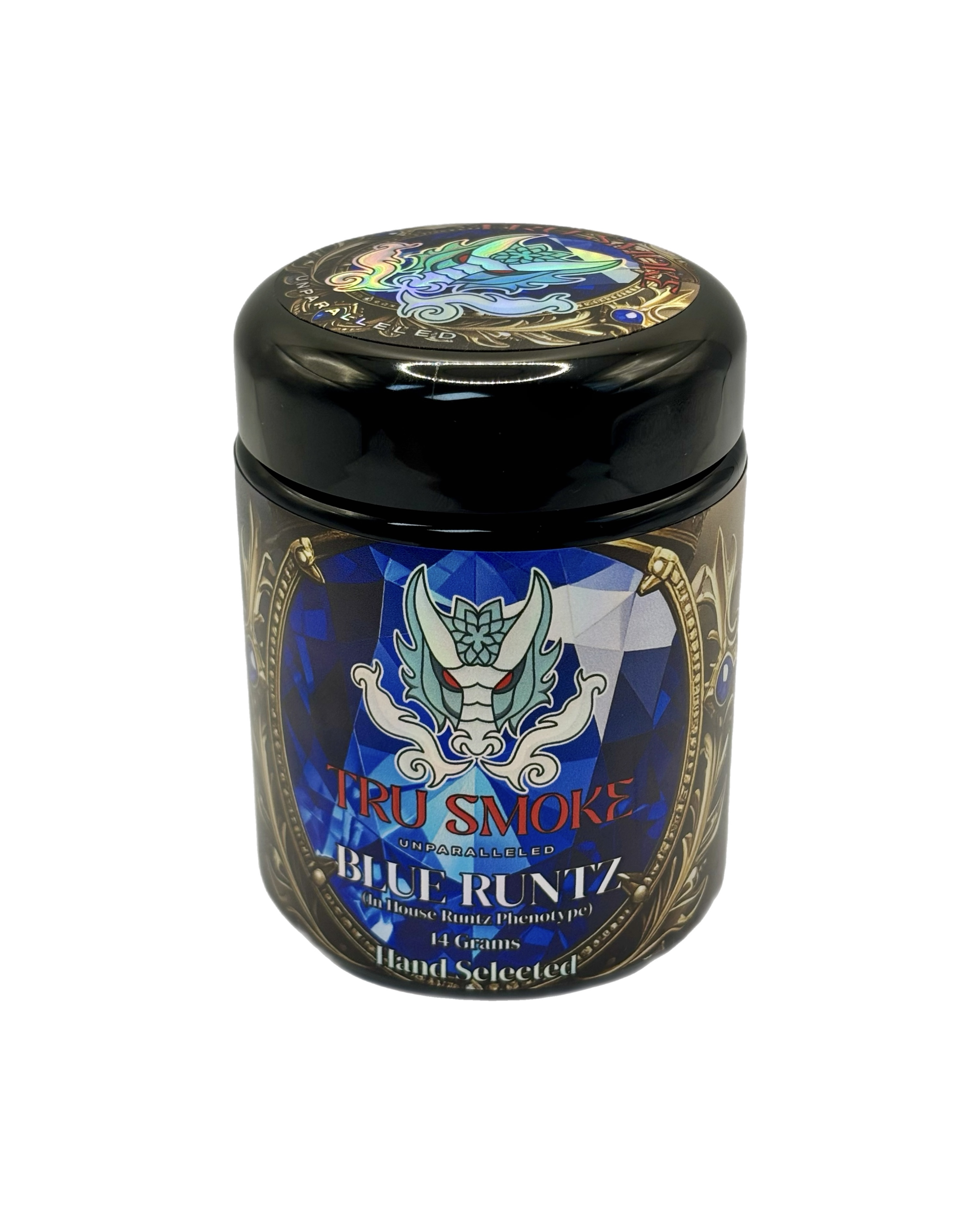 TruSmoke | Blue Runtz | Hand-Selected 14g Pre-Pack Jar