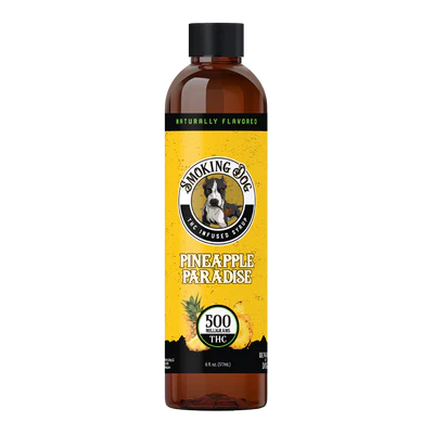 Smoking Dog - THC Syrup - 6 fl oz - 500 MG - Pineapple Paradise